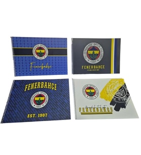 TMN FENERBAHÇE SPİRALLİ KARTON KAPAK 17X24 RESİM DEFTERİ 15 YP. 463636
