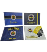 TMN FENERBAHÇE SPİRALLİ KARTON KAPAK 17X24 RESİM DEFTERİ 15 YP. 463636