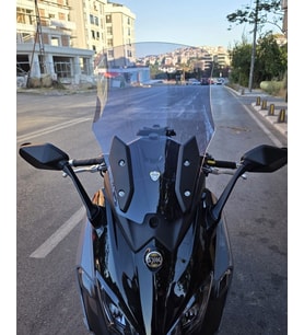MOTOCAM Sym Maxsym TL 508 Ön Cam 2022-2026 Model 65cm Füme Renkli 4mm