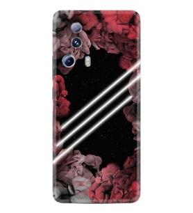 Xiaomi Mi 13 Lite Kılıf Silikon Desen Özel Seri Flowers Line 1732