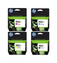 HP L0S70AE + F6U16AE + F6U17AE + F6U18AE 953XL Kartuş Seti