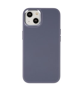 iPhone 14 Plus Kılıf Asya Deri Silikon - Mor