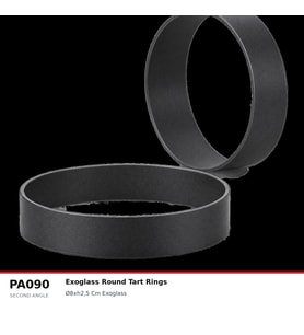 Fida Exoglass Delikli Tart Kalıbı 8 Cm