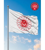Milli Savunma Bakanlığı Kurum Bayrağı 200x300 cm - Raşel Kumaş 1. Kalite