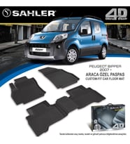 Peugeot Bipper Havuzlu Paspas 4,5D Sahler 2007 Sonrası