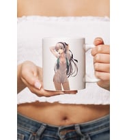 Anime Girl Tasarımlı Kupa Bardak