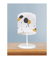 MEKTA HOME BEBEK VE ÇOCUK ODASI Balonlu Yıldız Desenli Abajur