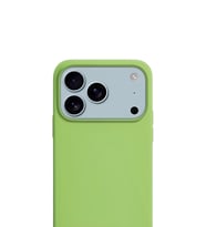 Apple iPhone 17 Pro Max Liquid Lansman Silikon Kılıf Fıstık Yeşili