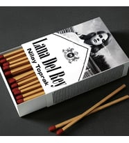 Kişiye Özel İsimli Lana Del Rey Baskılı Hediyelik Tasarım Kibrit