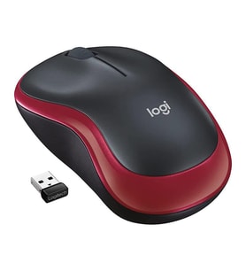 Logitech M185 Kablosuz Kırmızı Mouse
