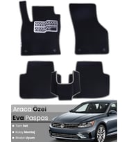 Volkswagen Passat B7 (2011-2014) Uyumlu EVA Paspas Tam Set–Araca Özel,Su Geçirmez,Hızlı Montaj