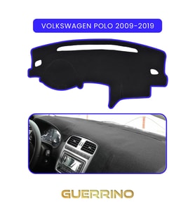 VOLKSWAGEN Polo (2009-2019)TORPİDO KORUMA HALISI MAVİ KENAR