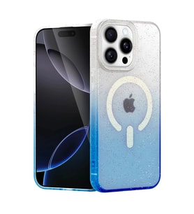 Durukar® iPhone 14 Pro Pummel Shiny Magsafe Kapak - Mavi