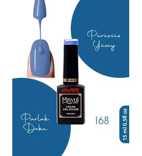 Adanil 15 ml Misyul Profesyonel Kalıcı Oje Mis-168