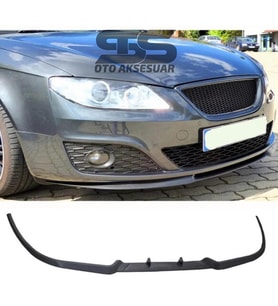 Seat Exeo Cupra R Uyumlu Ön Lip Mat Siyah Ön Tampon Lip