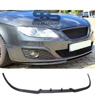 Seat Exeo Cupra R Uyumlu Ön Lip Mat Siyah Ön Tampon Lip