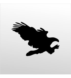 Folyo Sticker Kartal ADKPQUY628 40cm Uzunluk