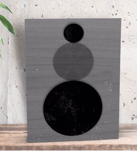 BK Gift Modern Art Tasarımlı Dekoratif Mini Kanvas Tablo 15x20cm-7