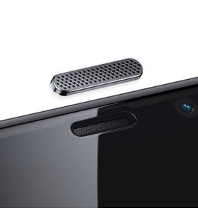 Apple iPhone 13 Mini Anti-Dust Privacy Hayalet Full Ekran Koruyucu (Siyah)
