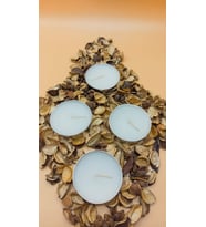 Silver Boy Tealight Mum 500'lü Beyaz