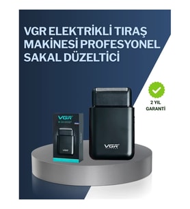 Mey İthalat® 5 W Güçlü USB Şarjlı Sakal Şekillendirici – İki Başlıklı, Su Geçirmez Tasarım