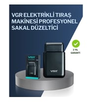 Mey İthalat® 5 W Güçlü USB Şarjlı Sakal Şekillendirici – İki Başlıklı, Su Geçirmez Tasarım