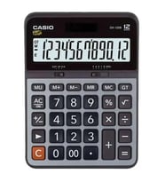 Casio Dx120S Hesap Makinesi 12 Hane Pilli ve Güneş Enerjili