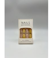 RBS KOZMETİK NAILS 24 LÜ TIRNAK SARI BEYAZ