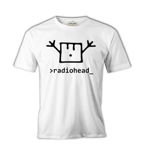 Radiohead Beyaz Erkek Tshirt