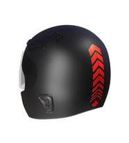 2 Adet Sport Kask, Araba Ayna Bayrak Kırmızı Kask Sticker Çınar Extreme