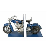 LACIVERT MOTORSIKLET KITABLIK 33X12X19 CM