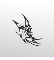 Folyo Sticker Kelebek 80cm Uzunluk
