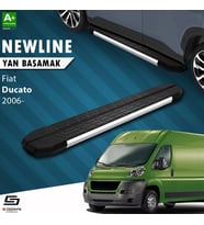 S-Dizayn Fiat Ducato 3 Kısa Şase NewLine Krom Yan Basamak 203 Cm 2006-2014 A+ Kalite