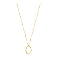 EMILIANO JEWELLERY 925 AYAR GÜMÜŞ TAŞLISİZ HAMSA KOLYE