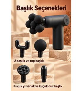 Masaj Aleti Kol Ve Bacak İçin Altı Toplu Başlıklı
