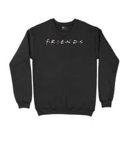 Friends Siyah Sweatshirt