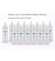 Northcity Ultrason Jeli 1 Litre Renksiz İletken Ultrason ve Lazer Cihaz Jeli 10 Adet