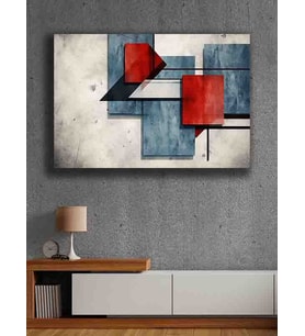 Koç stüdyo Modern tasarım kanvas tablo 50x70 (Çok Renkli)