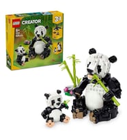 LEGO Creator 3ü 1 Arada Vahşi Hayvanlar Panda Ailesi 31165