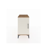 Kronos Komodin 2 Raflı Tek Kapaklı 44x59x80 Çam-Aytaşı