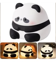 Sevimli Panda Dokunmatik Renk Değiştiren Gece Lambası (RGB)