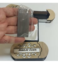Çakmak Kişiye Özel İsim Yazılı ve Mdf Tasarım Kutulu 24
