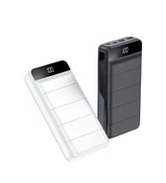 Powerbank 50.000 Mah Dijital Göstergeli Taşınabilir 4 Portlu Hızlı Powerbank