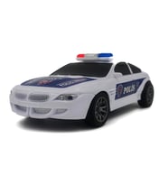 Uzaktan Kumandalı Full Fonksiyon Süper Hızlı 1:24 Ölçek,  Spor Polis Arabası (Beyaz)