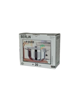 Paslanmaz Çelik Derin Tencere 20x10 cm, Dayanıklı ve Şık Tasarım