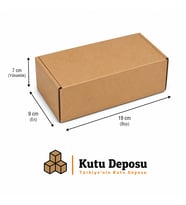 9x19x7 cm E-Ticaret ve Kargo Kutusu (100 ADET)