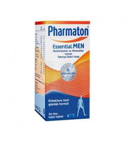 Pharmaton Essential Men Multivitamin Ve Mineraller Içeren Takviye Edici Gıda 30 Kapsül