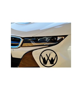 Oto Cam Sticker 20*20 Cm