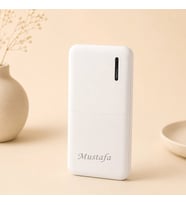 Kişiye Özel İsim Baskılı Powerbank 10000 mAh Hızlı Şarjlı PD Destekli Taşınabilir Şarj Cihazı