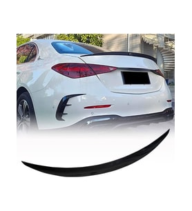 mercedes w206 c.seri parlak siyah boyalı spoyler